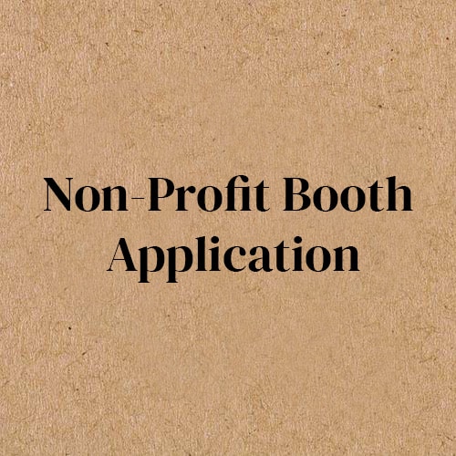 Non Profit Booth Applicaton