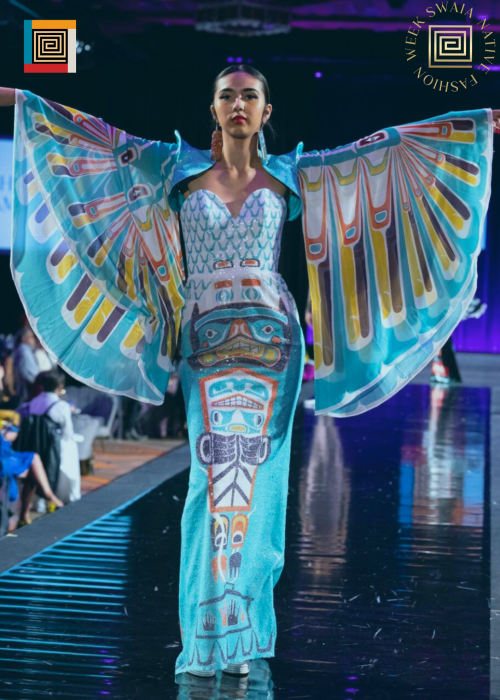 Himikalas Model on SWAIA Runway 2022 Fashion Show